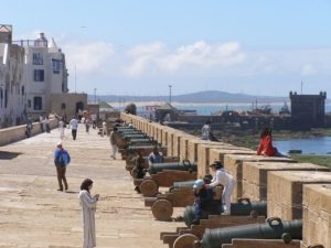 the ramparts and the kasbah of essaouira city