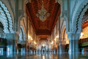 Hassan II mosque of CasablancaMorocco