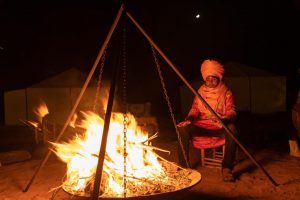 overnight in camp deser morocco
